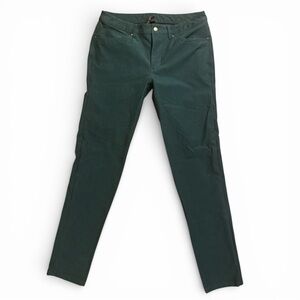 Lululemon Men’s Size 33 Dark Green Slim Fit Cotton Blend Trousers